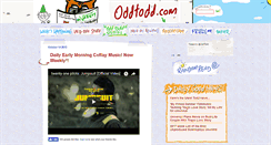 Desktop Screenshot of oddtodd.com